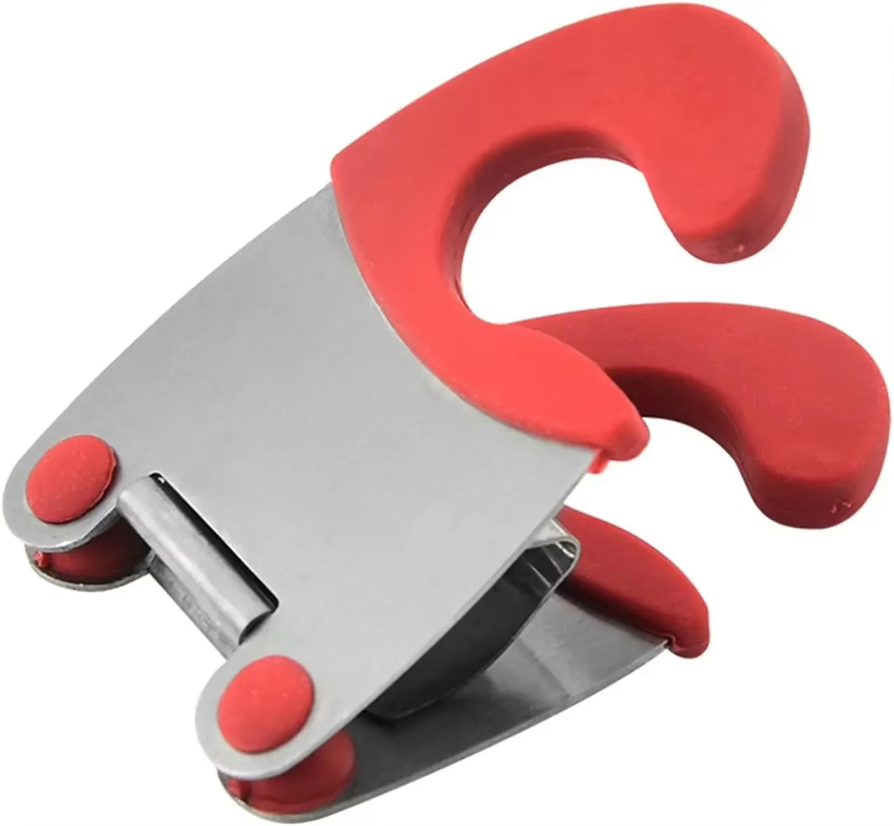 One Silly Steel Clip: The Ultimate Kitchen Sidekick for Your Spoon, Spatula, and Fork - Because No One Likes a Scalded Hand!