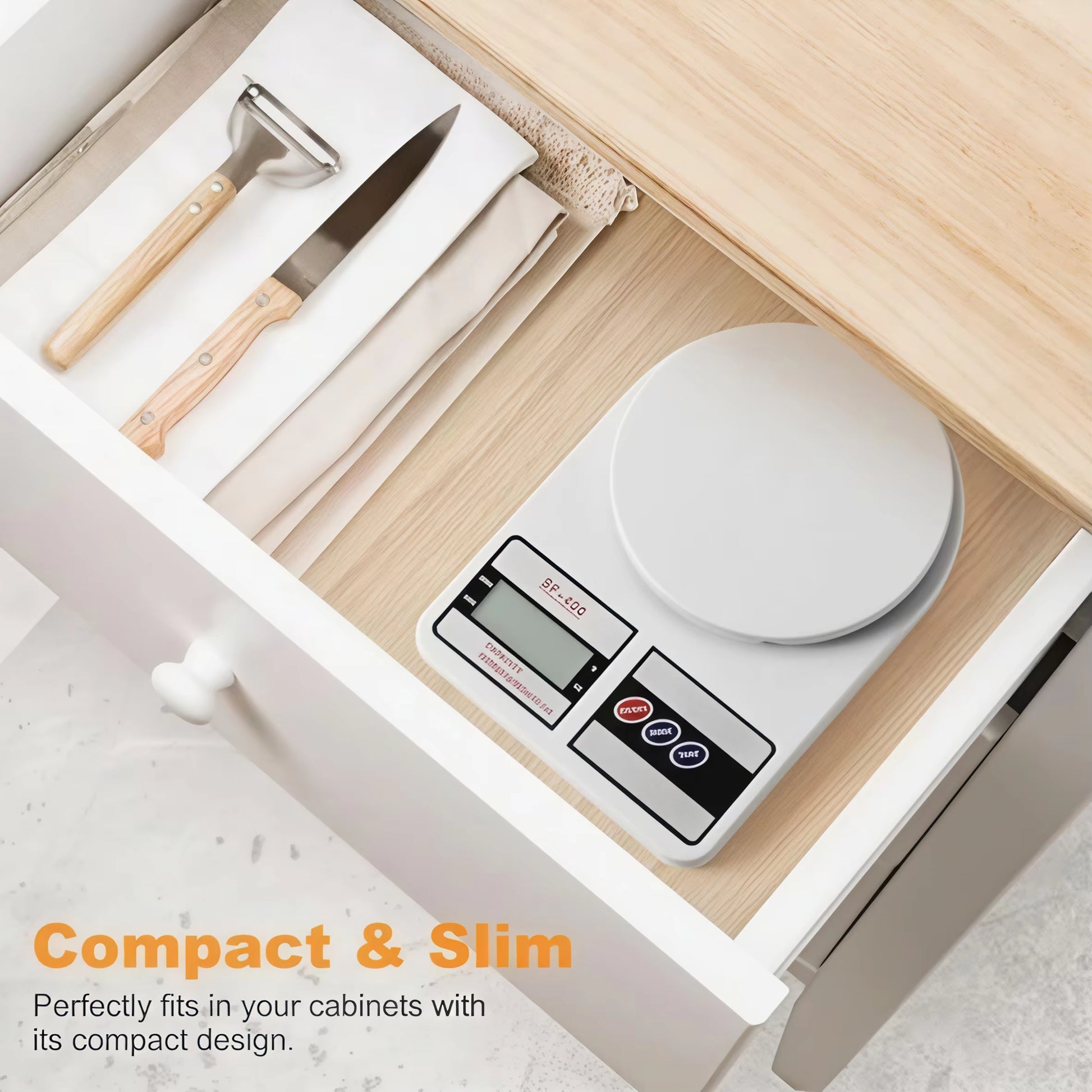 The "I Swear I Only Weigh My Snacks" Digital Kitchen Scale - 22Lb/10Kg of Pure Snack-tion!