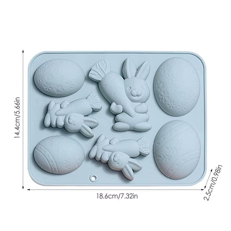 Bunny's Egg-cellent Chocolate Factory: The Mold That Hops to DIY Candle Glory!