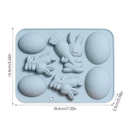 Bunny's Egg-cellent Chocolate Factory: The Mold That Hops to DIY Candle Glory!