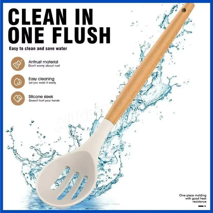 Silicone Shenanigans: 12-Piece Kitchen Wizardry for Culinary Mischief!