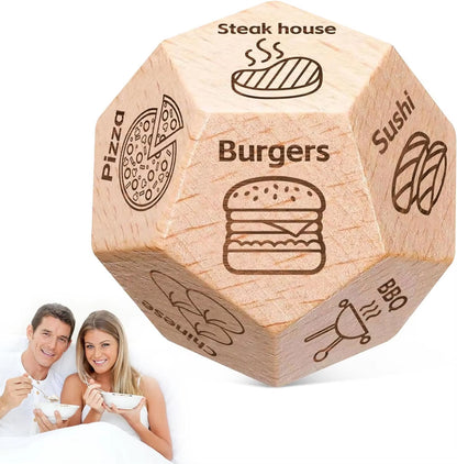 Roll the Love: Decision Dice for Couples Who Can't Decide What to Eat or Watch on Date Night! Perfect for Christmas, Birthdays, and "I Swear I Love You" Days!