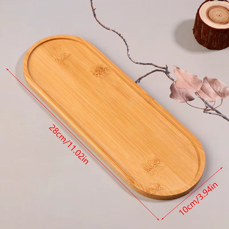 1PCS Fancy Wooden Disc of Delight: The Ultimate Snack Saucers for Your Dried Fruit Fiesta!