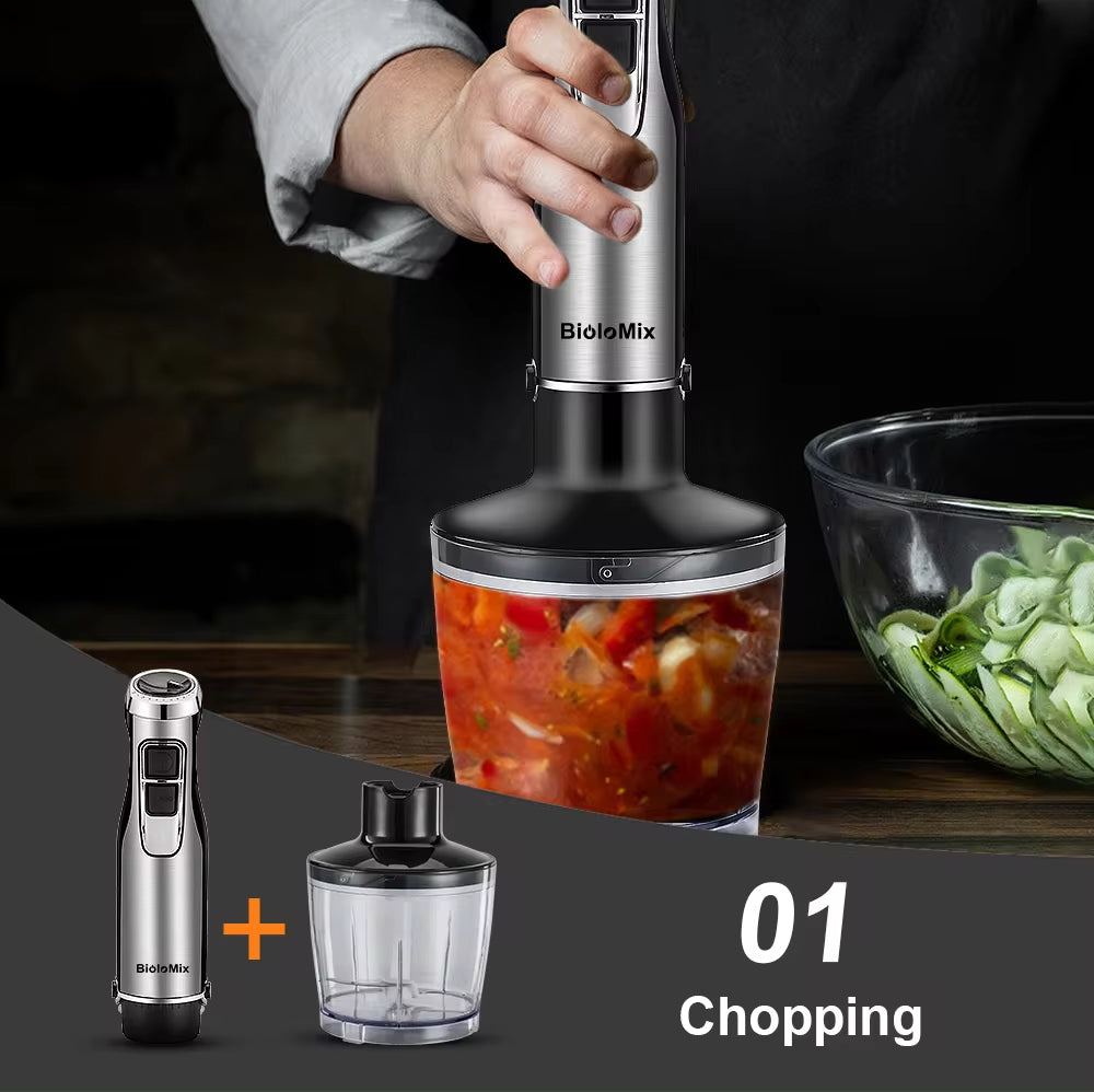Biolomix 4-in-1 Super Mixer: The Kitchen Ninja That Blends, Chops, and Makes Smoothies Faster Than You Can Say "Where's My Snack?