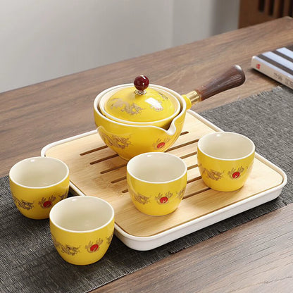 Whirling Wonder: The Teapot That Spins Your Tea into a Chinese Tea Party!