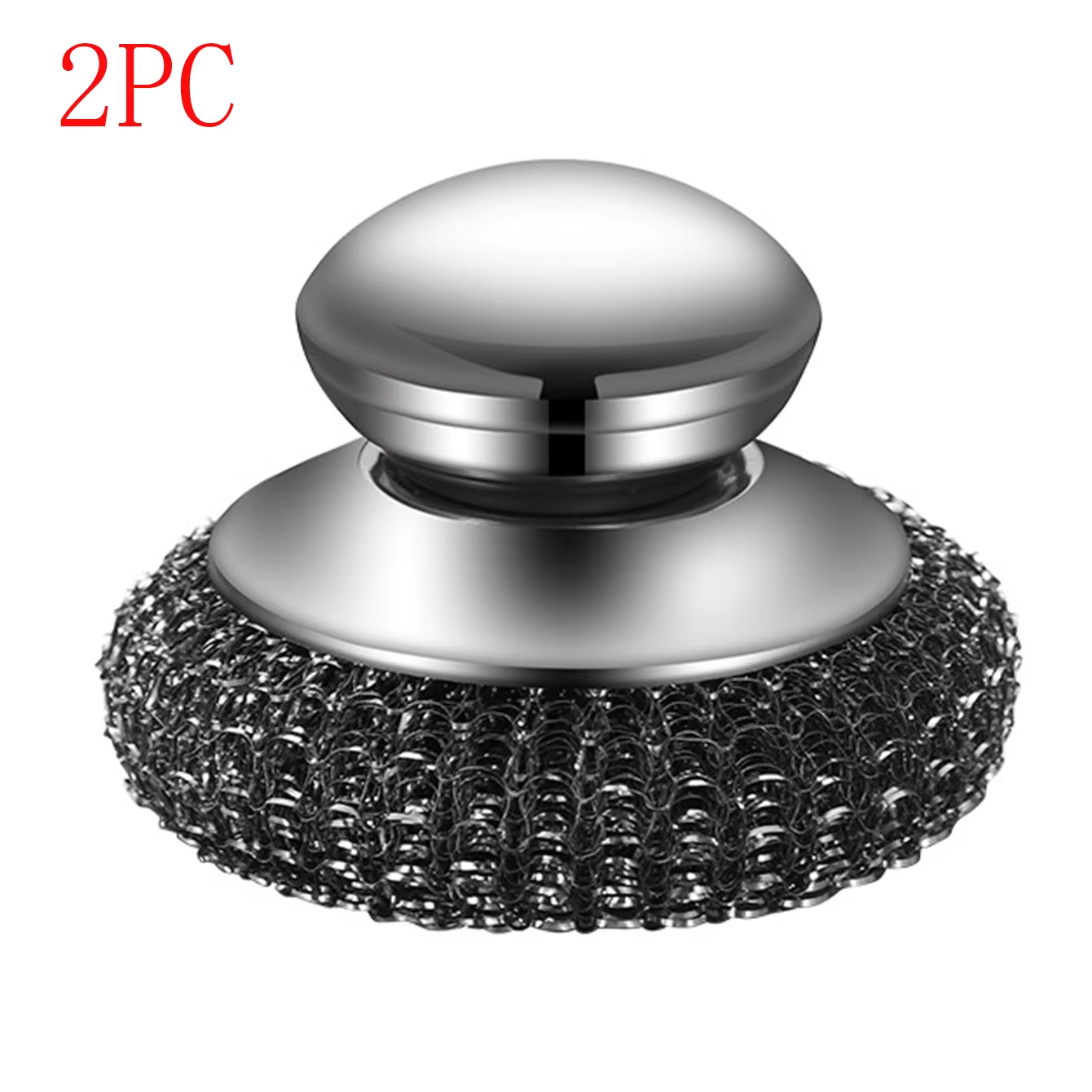 1PC Scrub-a-Dub-Dub: The Mighty Metal Wool Wonder for Your Grimy Pots and Pans!