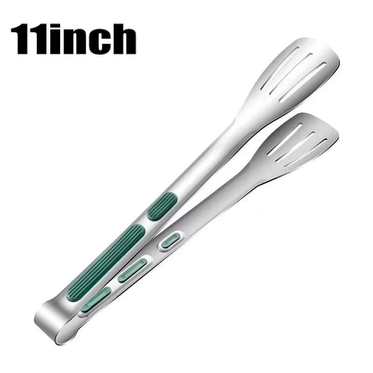 1 Superhero Stainless Steel Food Grabbers: The Ultimate Meat, Salad, and Bread Snatchers for Your BBQ Battles!