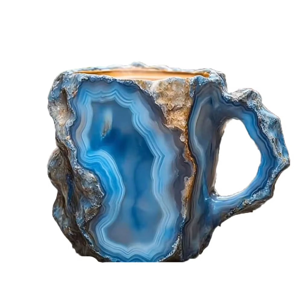 Rock Your Coffee: The Fancy Cup That Thinks It's a Gem!