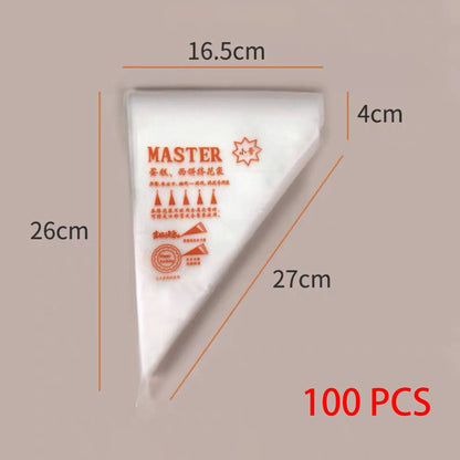 100 Party-Ready Pastry Pouches for When Your Cake Needs a Makeover!