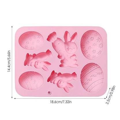 Bunny's Egg-cellent Chocolate Factory: The Mold That Hops to DIY Candle Glory!