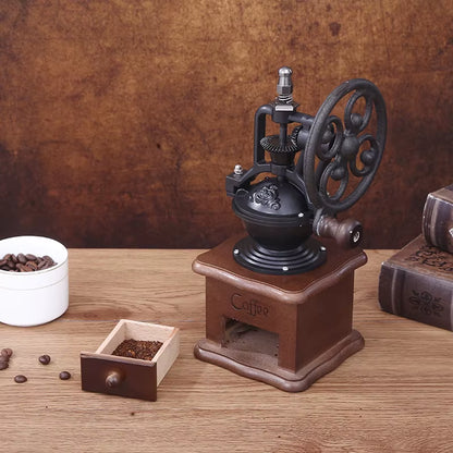 Coffee Wheel of Fortune: The Big Spin Manual Bean Crusher!