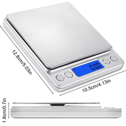 The "I Can Weigh My Snacks and Bling Bling" 3000G Mini Scale: Because Your Goldfish Deserves Accurate Measurements Too!