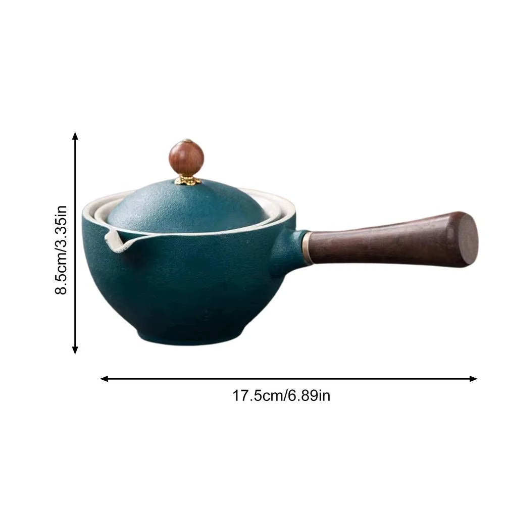 Whirling Wonder: The Teapot That Spins Your Tea into a Chinese Tea Party!