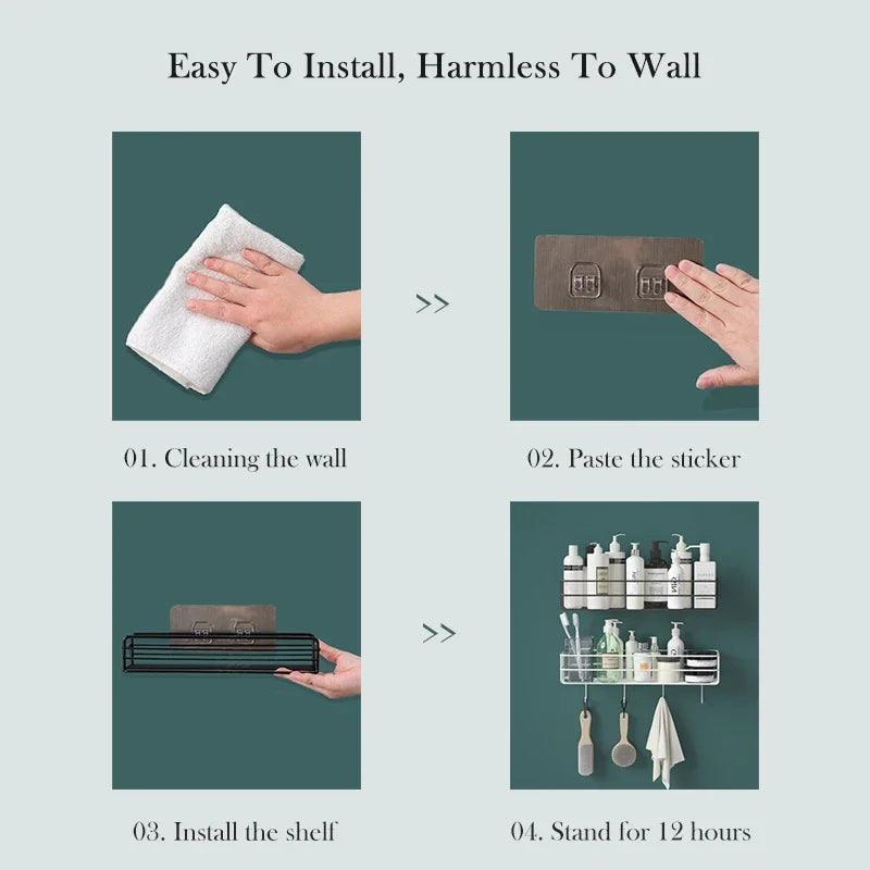 Spice Up Your Life: The Wall-Hugging, No-Drill Metal Shelf That Organizes Your Kitchen Without Breaking a Sweat!