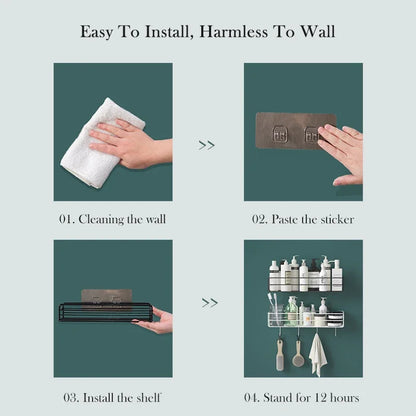 Spice Up Your Life: The Wall-Hugging, No-Drill Metal Shelf That Organizes Your Kitchen Without Breaking a Sweat!