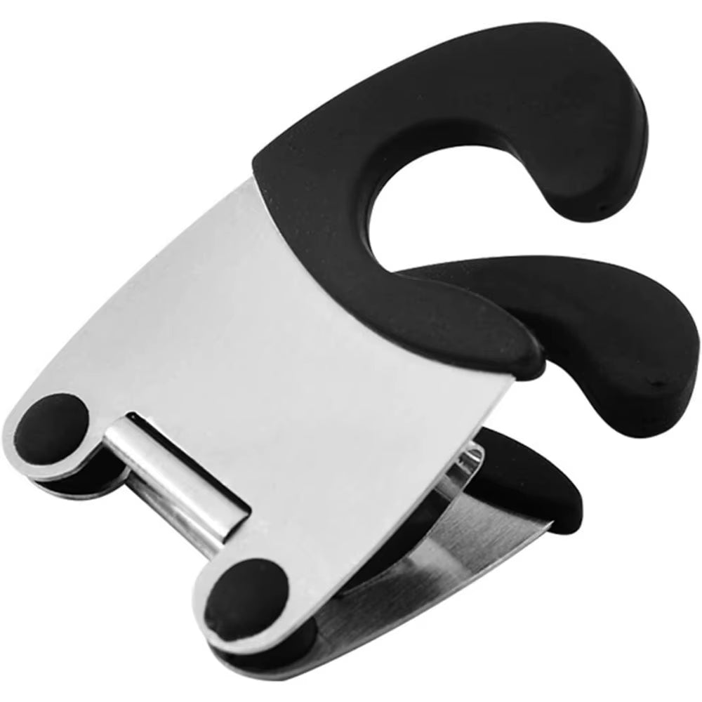 One Silly Steel Clip: The Ultimate Kitchen Sidekick for Your Spoon, Spatula, and Fork - Because No One Likes a Scalded Hand!