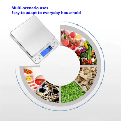 The "I Can Weigh My Snacks and Bling Bling" 3000G Mini Scale: Because Your Goldfish Deserves Accurate Measurements Too!