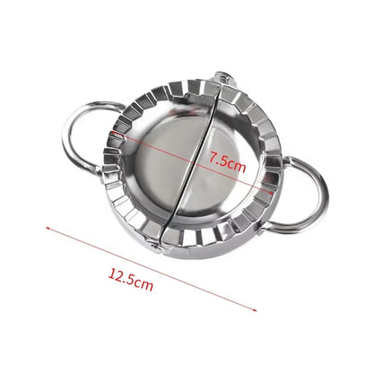 Dumpling Dynamo: The Ultimate Steel Press for Wrapping Your Way to Pastry Paradise!