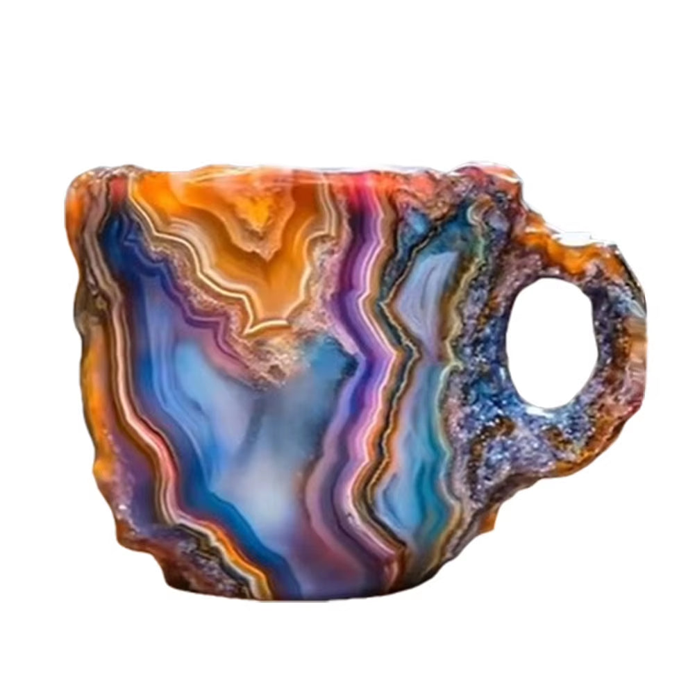 Rock Your Coffee: The Fancy Cup That Thinks It's a Gem!