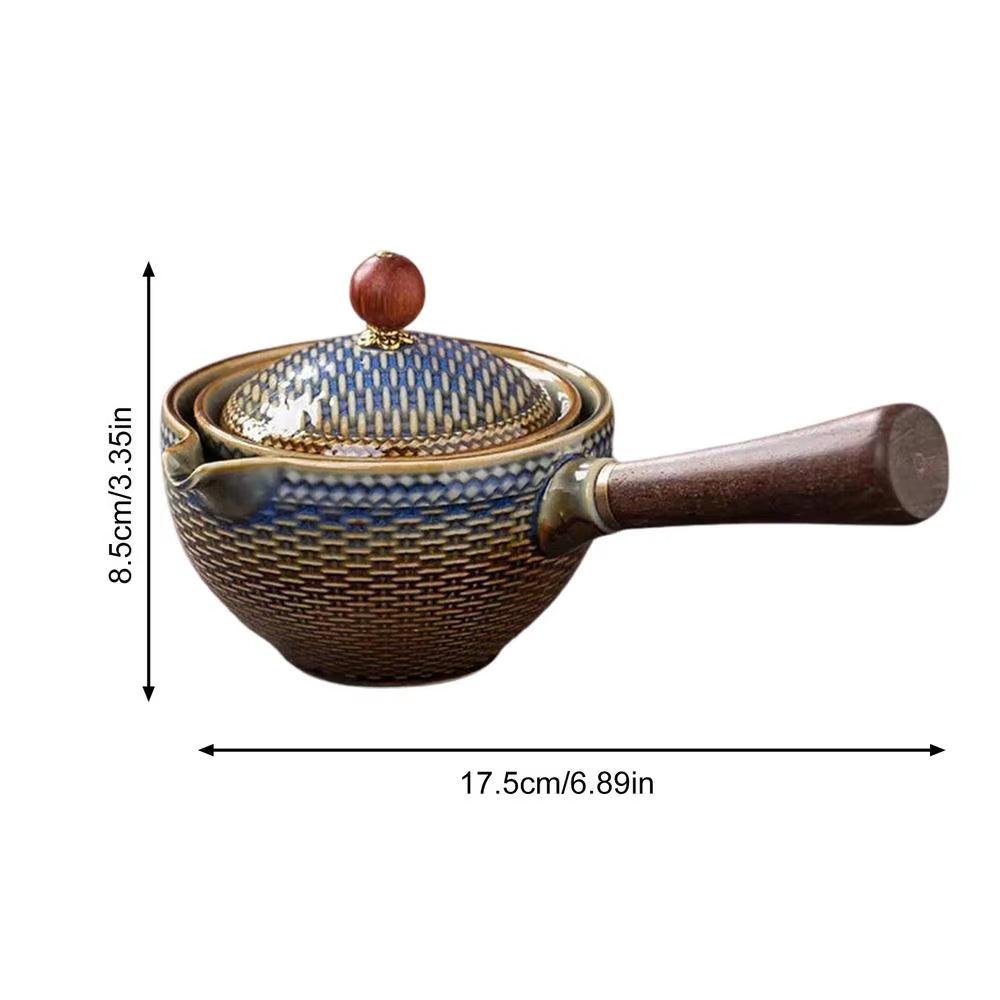 Whirling Wonder: The Teapot That Spins Your Tea into a Chinese Tea Party!