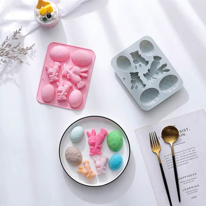 Bunny's Egg-cellent Chocolate Factory: The Mold That Hops to DIY Candle Glory!