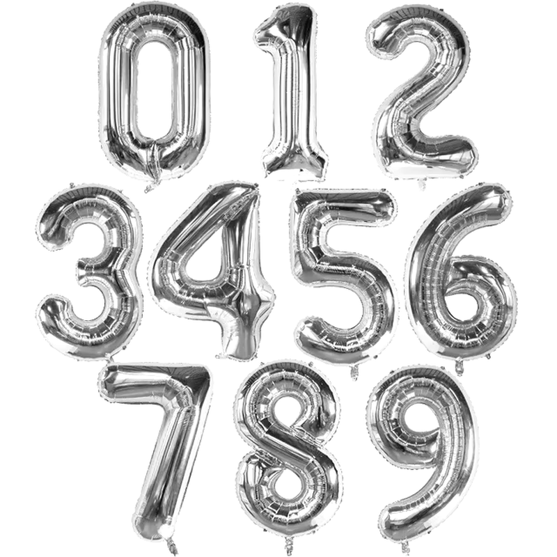 40 Inch Gigantic Helium Numbers: Because Your Age Deserves a Balloon Party Too!