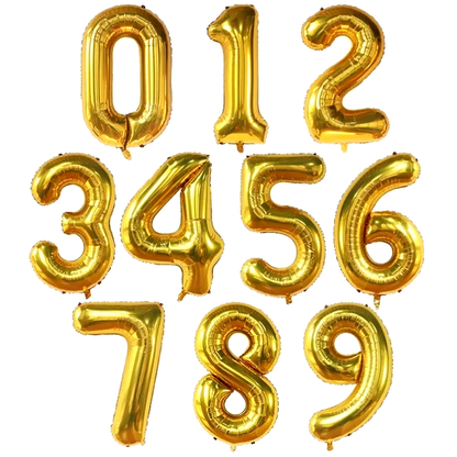 40 Inch Gigantic Helium Numbers: Because Your Age Deserves a Balloon Party Too!
