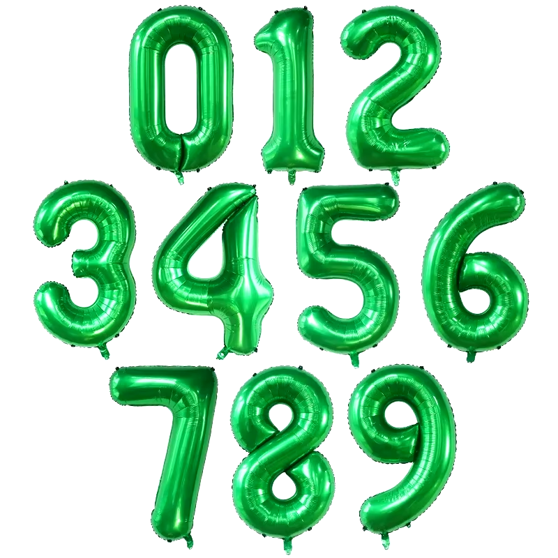 40 Inch Gigantic Helium Numbers: Because Your Age Deserves a Balloon Party Too!