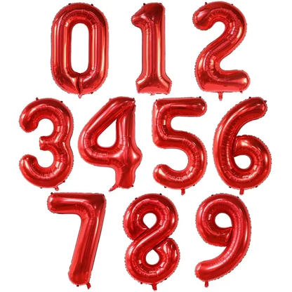 40 Inch Gigantic Helium Numbers: Because Your Age Deserves a Balloon Party Too!
