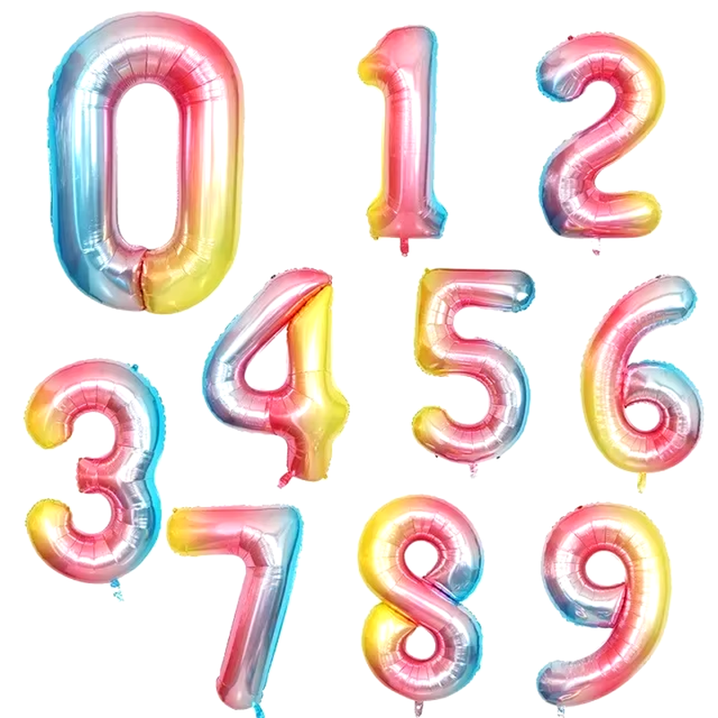 40 Inch Gigantic Helium Numbers: Because Your Age Deserves a Balloon Party Too!