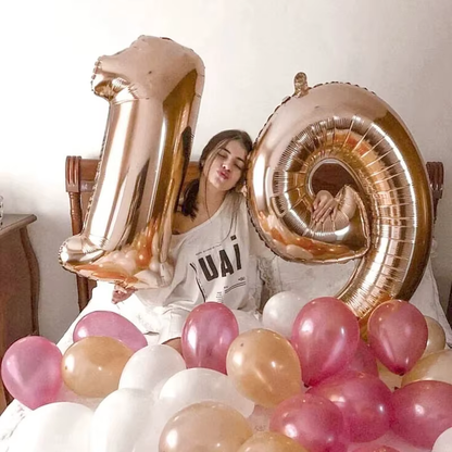 40 Inch Gigantic Helium Numbers: Because Your Age Deserves a Balloon Party Too!