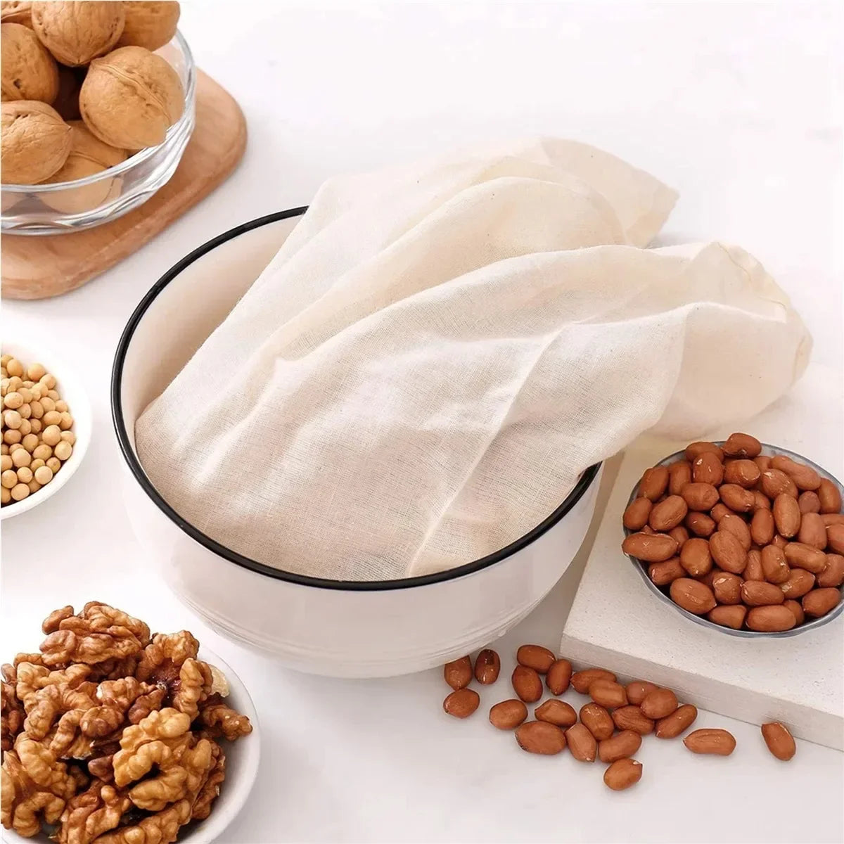 Cotton Ninja Cloth: The Ultimate Sidekick for Tofu, Cheese, and Coffee Shenanigans in Your Kitchen!