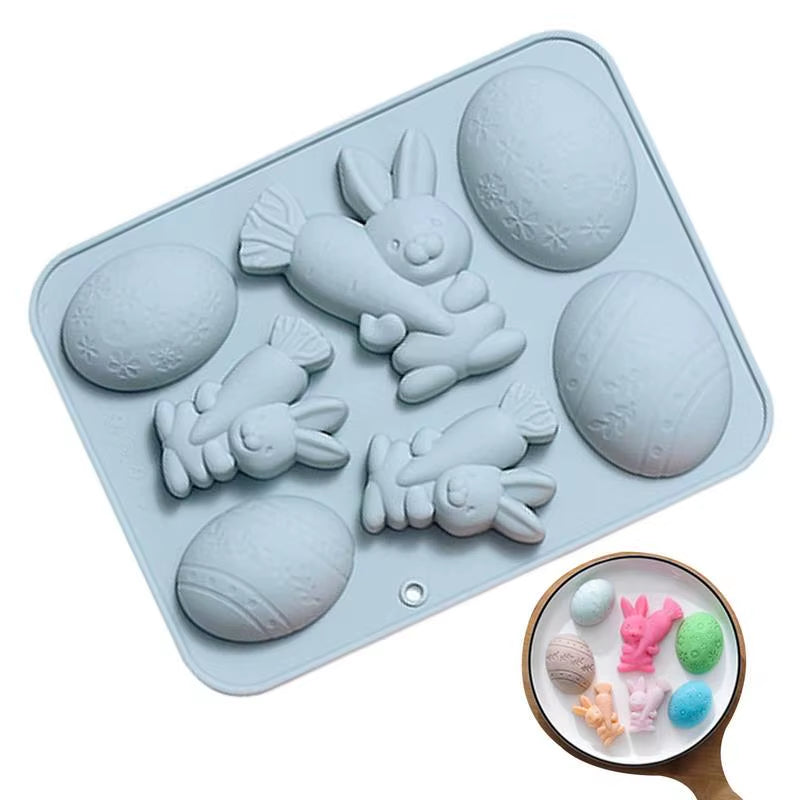 Bunny's Egg-cellent Chocolate Factory: The Mold That Hops to DIY Candle Glory!