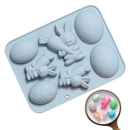 Bunny's Egg-cellent Chocolate Factory: The Mold That Hops to DIY Candle Glory!