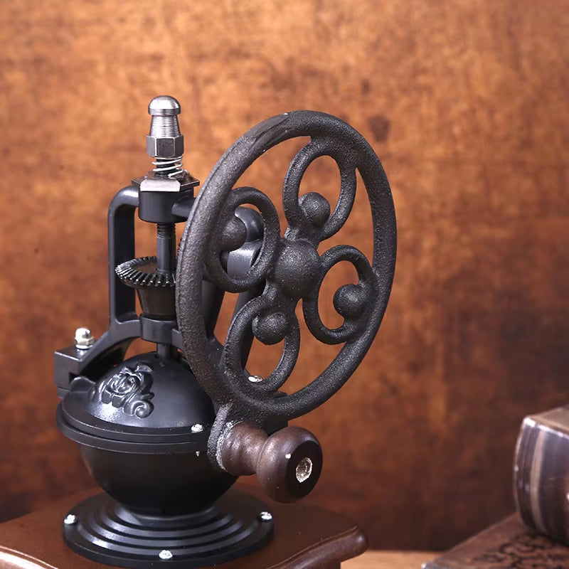 Coffee Wheel of Fortune: The Big Spin Manual Bean Crusher!