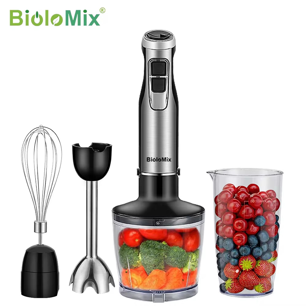 Biolomix 4-in-1 Super Mixer: The Kitchen Ninja That Blends, Chops, and Makes Smoothies Faster Than You Can Say "Where's My Snack?