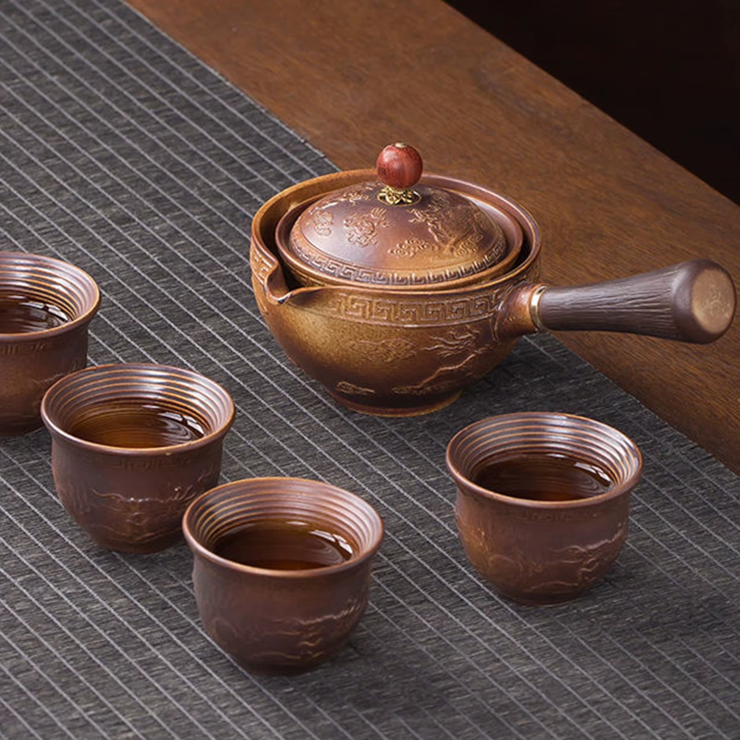 Whirling Wonder: The Teapot That Spins Your Tea into a Chinese Tea Party!