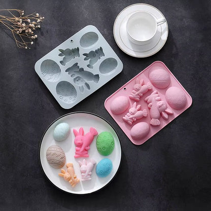 Bunny's Egg-cellent Chocolate Factory: The Mold That Hops to DIY Candle Glory!