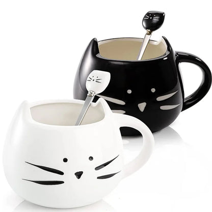 Purr-fectly Adorable Cat Cups: Sip Your Coffee While Your Mug Gives You the Side Eye!