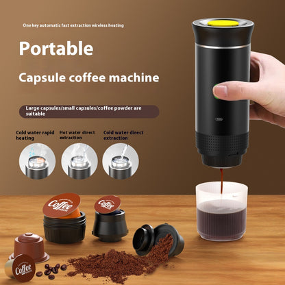 Caffeine Crusader: The 3-in-1 Espresso Wizard That Turns Your Travel Mug into a Coffee Castle!