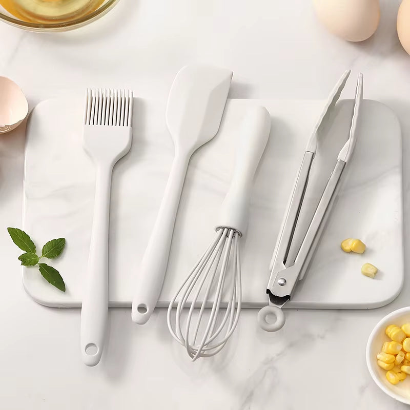 Silicone Shenanigans: 12-Piece Kitchen Wizardry for Culinary Mischief!