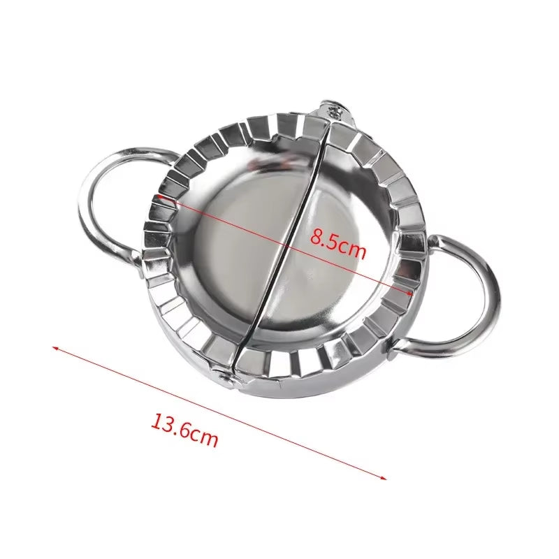 Dumpling Dynamo: The Ultimate Steel Press for Wrapping Your Way to Pastry Paradise!