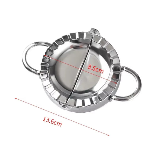 Dumpling Dynamo: The Ultimate Steel Press for Wrapping Your Way to Pastry Paradise!
