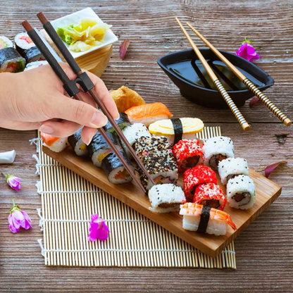 5 PCS "Chopstick Sidekicks" - Your New Best Buds for Mastering the Art of Noodle-Nabbing!