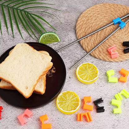 5 PCS "Chopstick Sidekicks" - Your New Best Buds for Mastering the Art of Noodle-Nabbing!