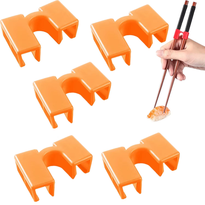 5 PCS "Chopstick Sidekicks" - Your New Best Buds for Mastering the Art of Noodle-Nabbing!