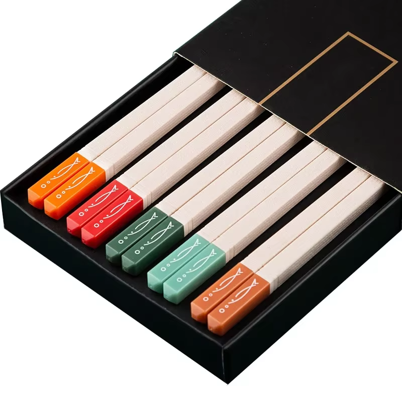 5 Pairs of Ninja-Approved, Sushi-Slaying, Slip-Free Chopsticks for Your Home, Hotel, or Hungry Hippo!