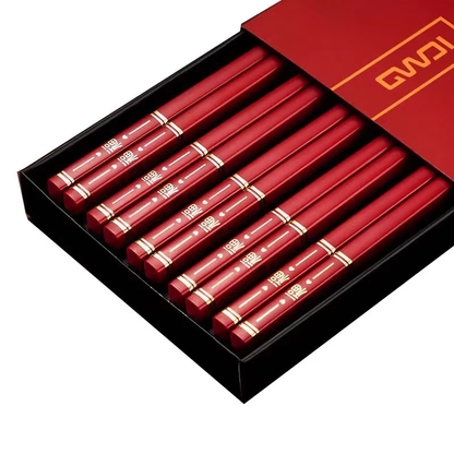 5 Pairs of Ninja-Approved, Sushi-Slaying, Slip-Free Chopsticks for Your Home, Hotel, or Hungry Hippo!