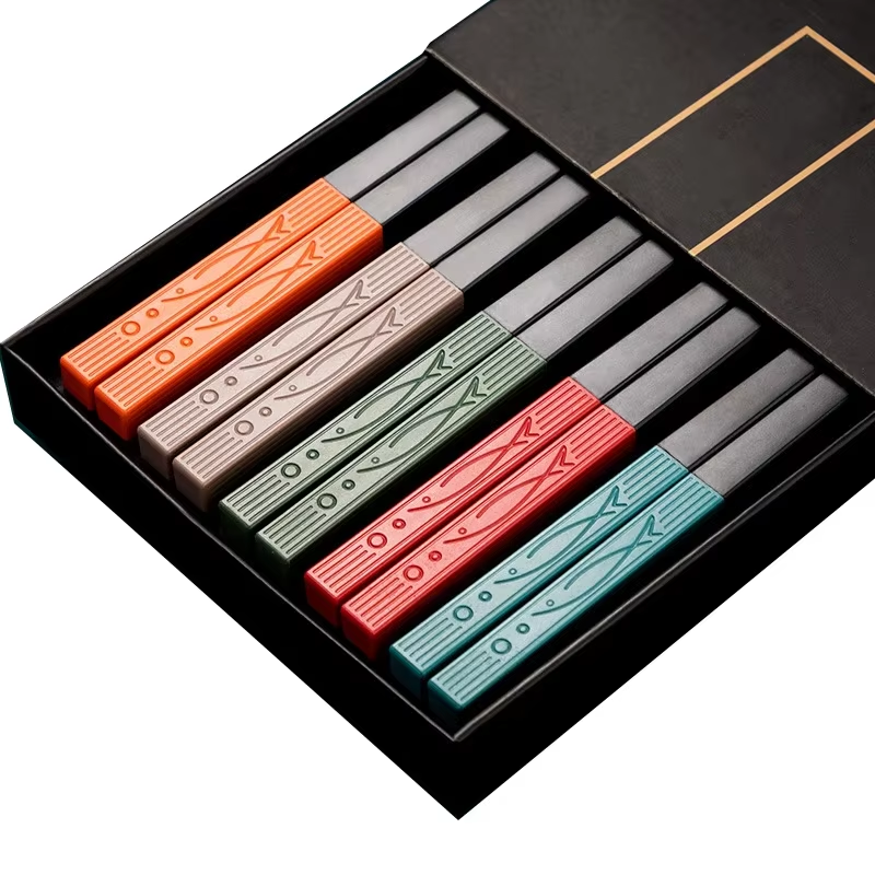 5 Pairs of Ninja-Approved, Sushi-Slaying, Slip-Free Chopsticks for Your Home, Hotel, or Hungry Hippo!