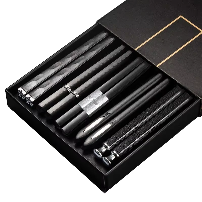 5 Pairs of Ninja-Approved, Sushi-Slaying, Slip-Free Chopsticks for Your Home, Hotel, or Hungry Hippo!